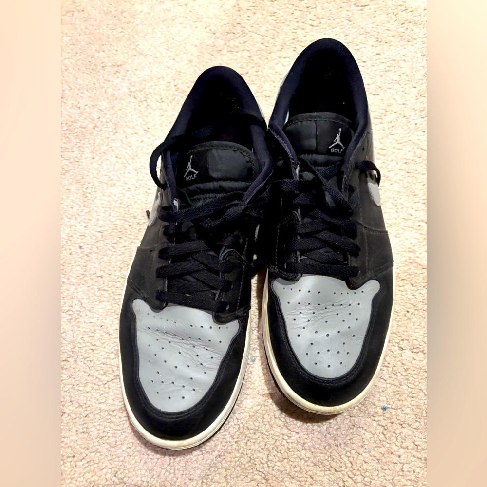 Men's Nike air Jordan’s golf-  Black and Gray Sneakers